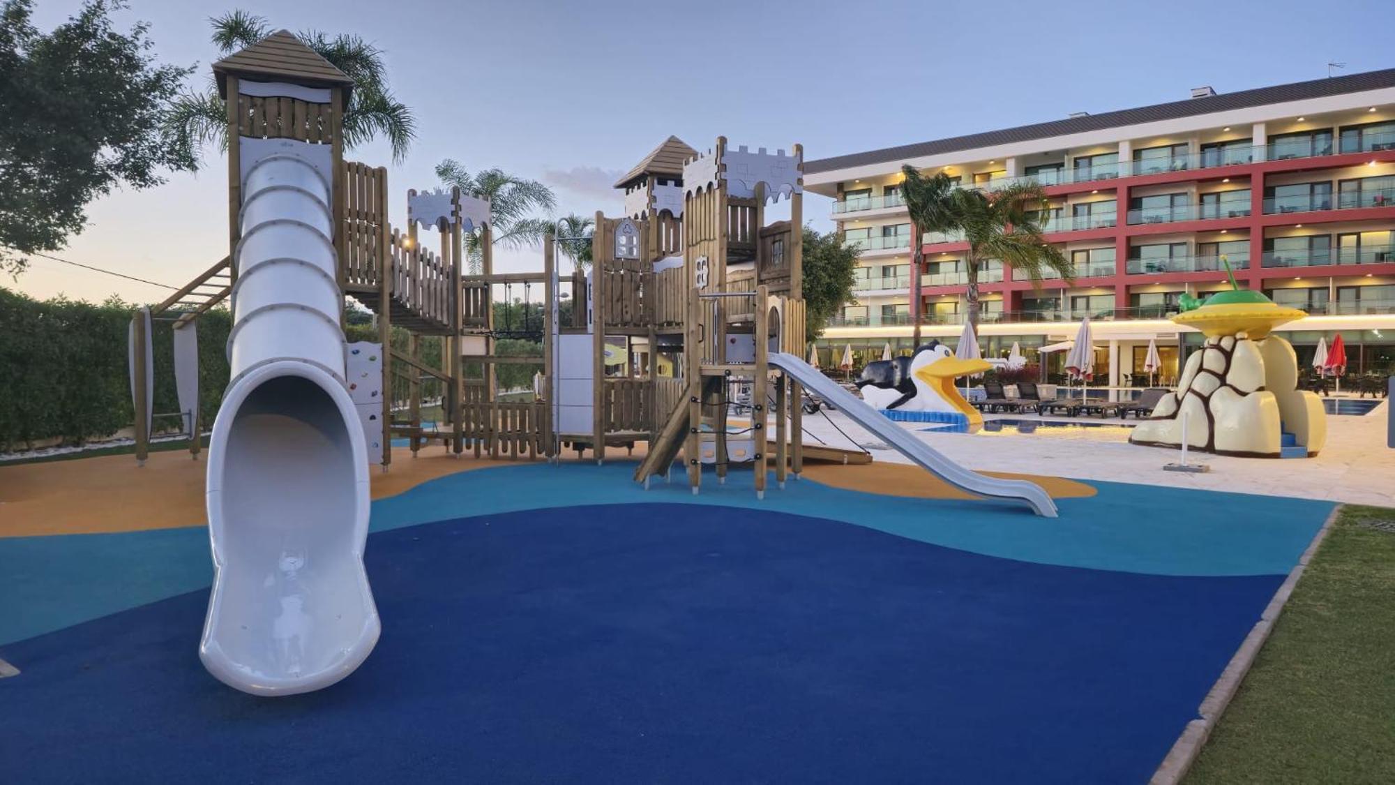 Aquashow Park Hotel Quarteira Exterior foto